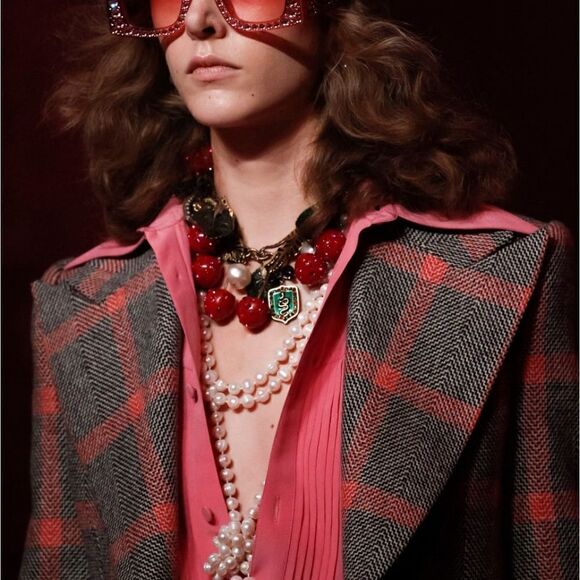 GUCCI BLOUSE PINK  GORGEOUS - Picture 6 of 11